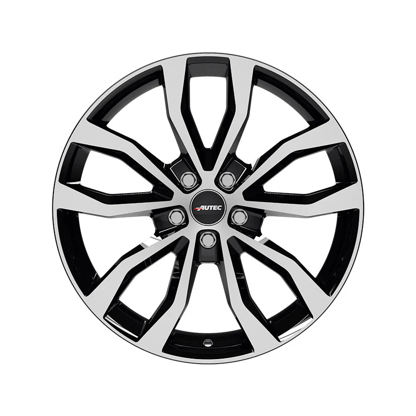 AUTEC Uteca Alloy Wheel 21x9 ET47 5x108 Black Polished 63.3mm CB - Image 3