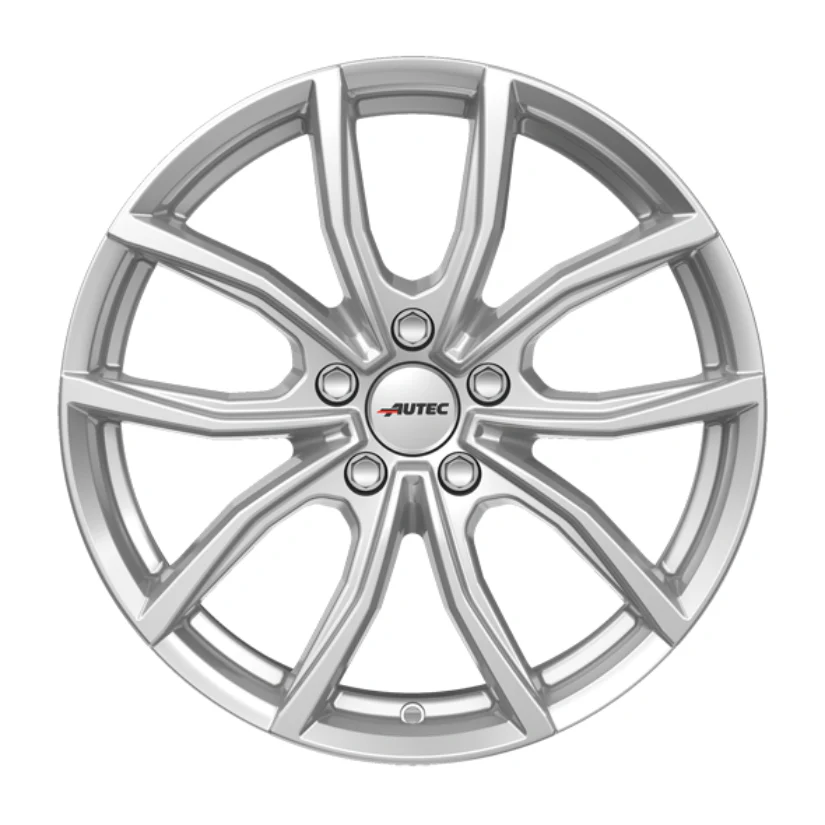 AUTEC Vidron Alloy Wheel 16x6 ET45 5x100 Brilliant Silver 57.1mm CB - Image 2