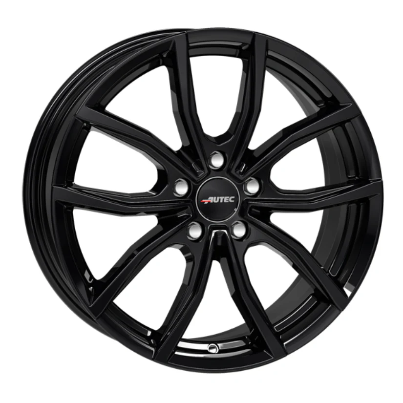 AUTEC Vidron Alloy Wheel 17x6.5 ET46 5x112 Black 57.1mm CB