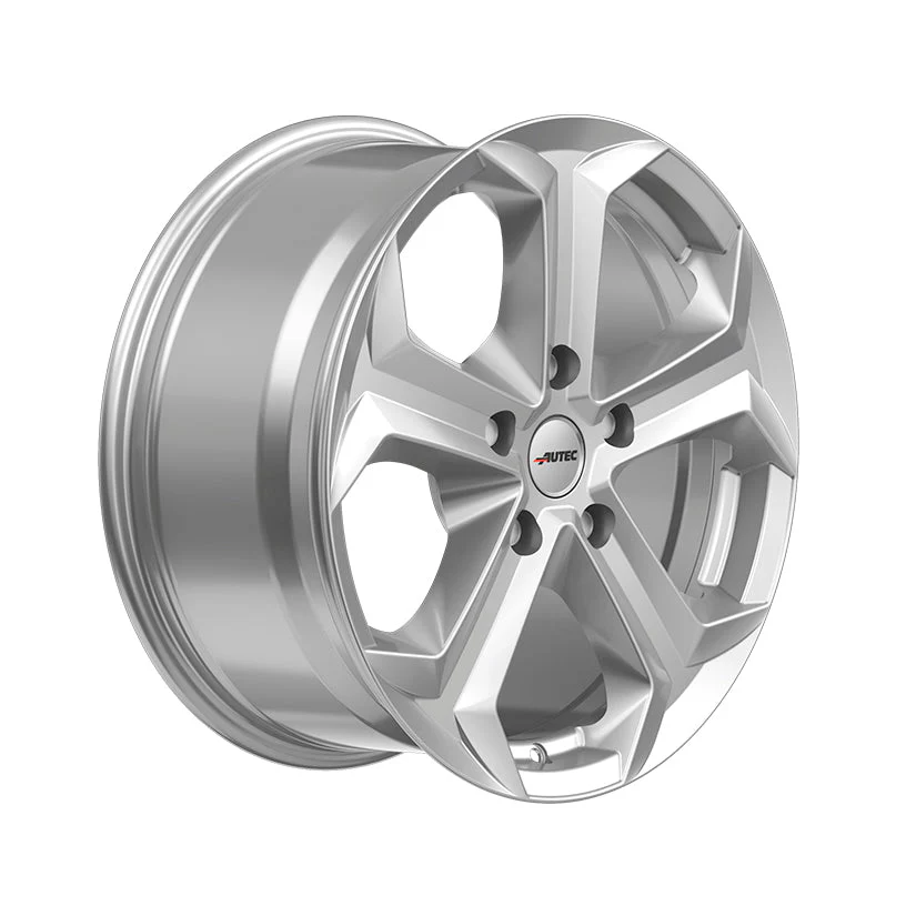 AUTEC Xenos Alloy Wheel 16x6.5 ET50 5x112 Brilliant Silver 70mm CB - Image 2
