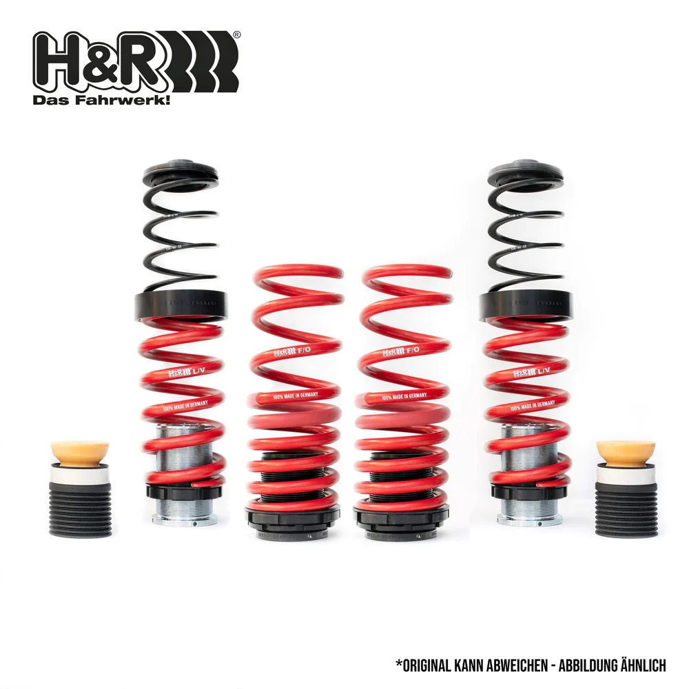 H&R Height Adjustable Spring Kit - 23022-4 - Twist-beam Rear Axle