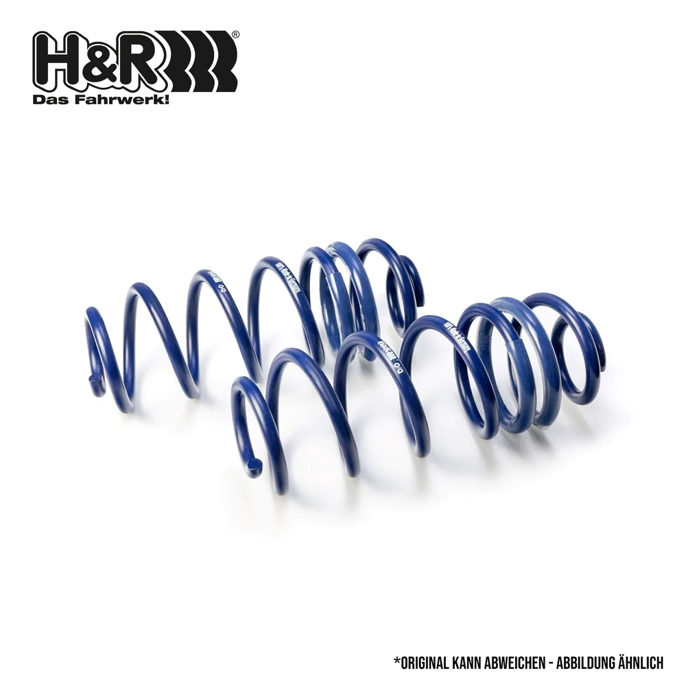H&R Performance Lowering Springs - 29441-1 - Front 25mm - 2 Springs Only - Image 2