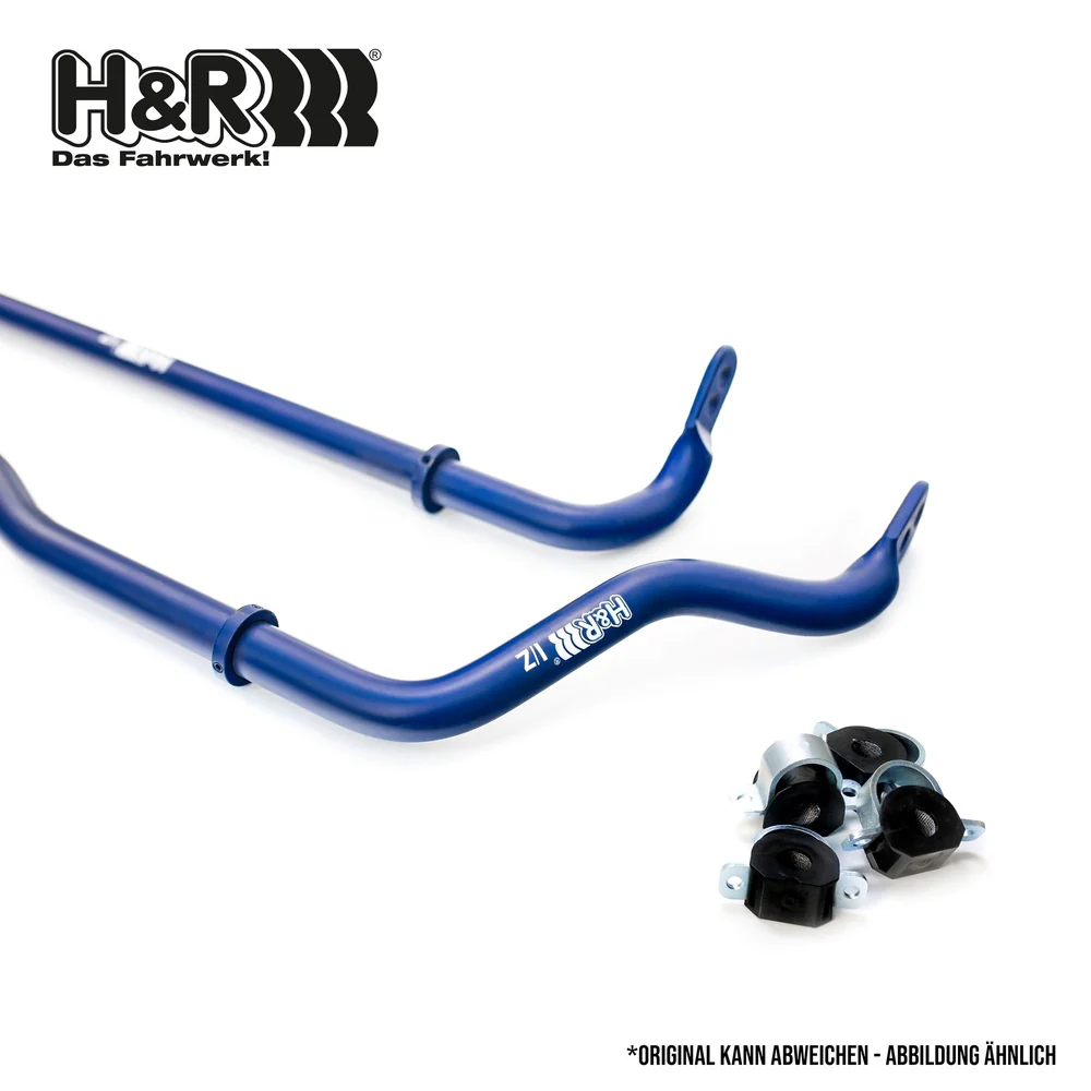 H&R Stabiliser / Anti Roll Bar Kit - 33784-2 - Front 27mm Rear 24mm