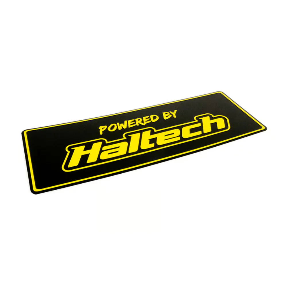 Haltech Powered By Haltech Vanity Plate 380mm x 140mm - Image 2
