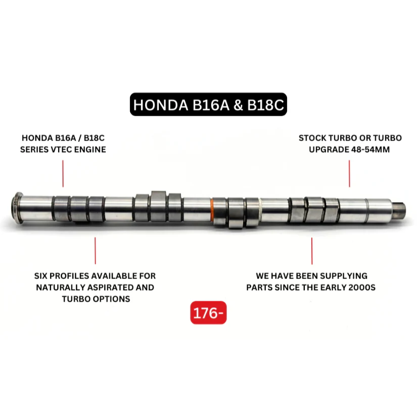 Kelford Cams 304/298 Drag Race Cams Honda B16A B18C VTEC NA - Image 3