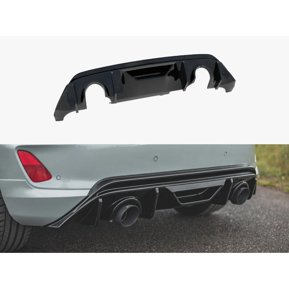 Maxton Design Rear Diffuser & Milltek GPF/OPF-Back Exhaust System Ford Fiesta MK8 8.5 ST 18-22