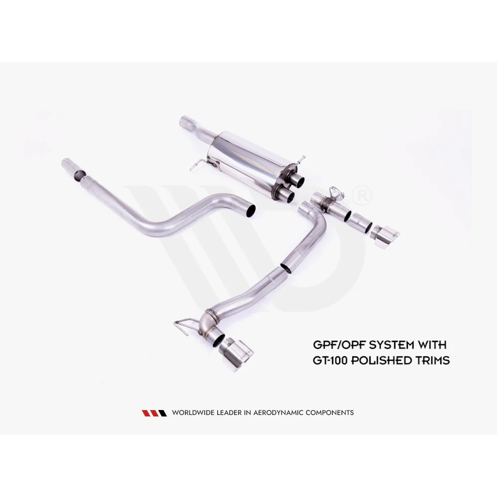 Maxton Design Rear Diffuser & Milltek GPF/OPF-Back Exhaust System Ford Fiesta MK8 8.5 ST 18-22 - Image 3