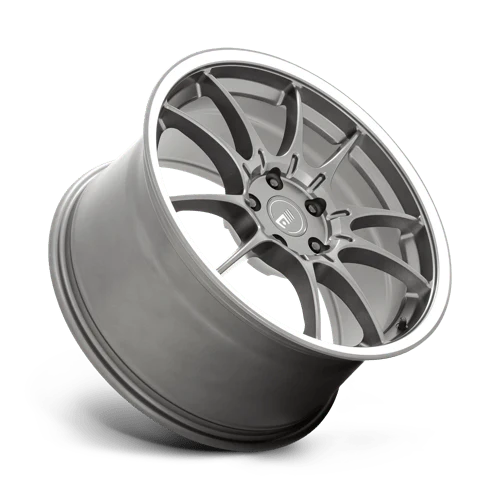 Motegi MR152 SS5 Alloy Wheel 17x8 ET45 4x108 Gunmetal With Machined Lip 63.36mm CB - Image 2