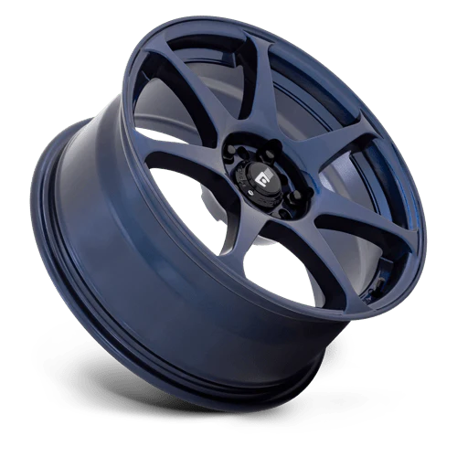 Motegi MR154 BATTLE Alloy Wheel 17x8 ET30 5x114 Midnight Blue 72.56mm CB - Image 2