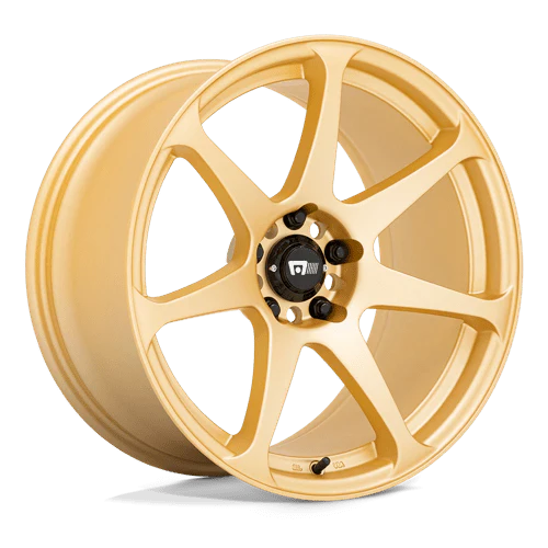 Motegi MR154 BATTLE Alloy Wheel 17x8 ET43 5x112 Gold 66.56mm CB