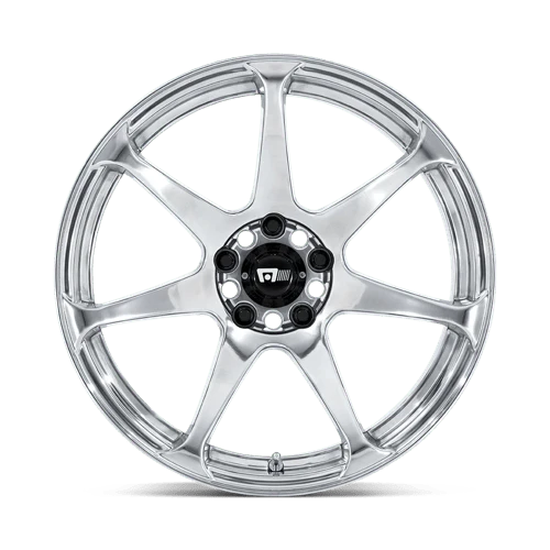 Motegi MR154 BATTLE Alloy Wheel 17x8 ET43 5x120 Polished 72.56mm CB - Image 3