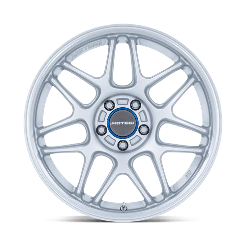 Motegi MR158 TSUBAKI Alloy Wheel 18x9.5 ET40 5x114 Hyper Silver With Machined Lip 72.56mm CB - Image 3