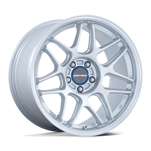 Motegi MR158 TSUBAKI Alloy Wheel 19x8.5 ET25 5x114 Hyper Silver With Machined Lip 72.56mm CB