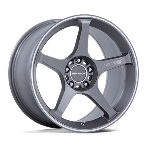 Motegi MR159 BATTLE V Alloy Wheel 18x10.5 ET25 5x120 Gunzilla W Machined Lip Stripe 74.1mm CB