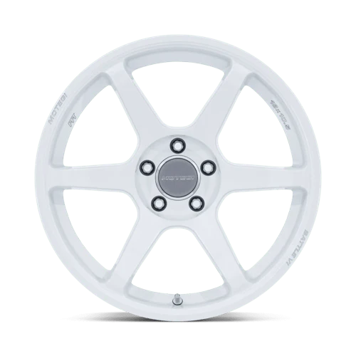 Motegi MR160 BATTLE VI Alloy Wheel 18x9.5 ET35 5x120 Matsuri White Pearl 74.1mm CB - Image 3