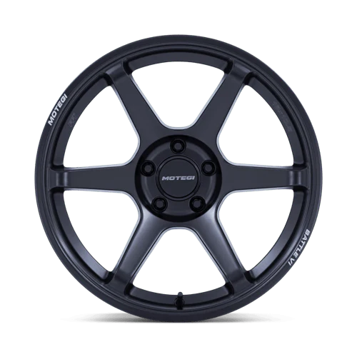Motegi MR160 BATTLE VI Alloy Wheel 19x8.5 ET30 5x100 Matt Blackbird Metallic 56.15mm CB - Image 3