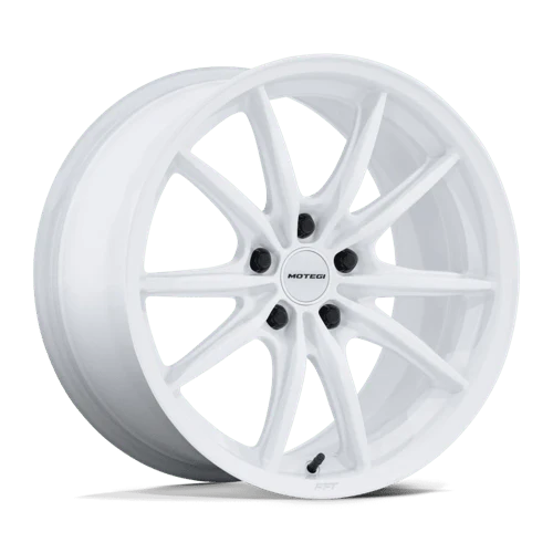 Motegi MR162 ZENTOKU Alloy Wheel 18x8.5 ET35 5x100 Gloss White 56.15mm CB