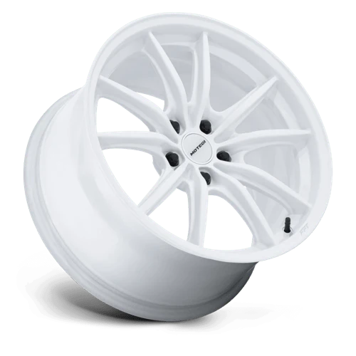 Motegi MR162 ZENTOKU Alloy Wheel 18x9.5 ET42 5x120 Gloss White 74.1mm CB - Image 2