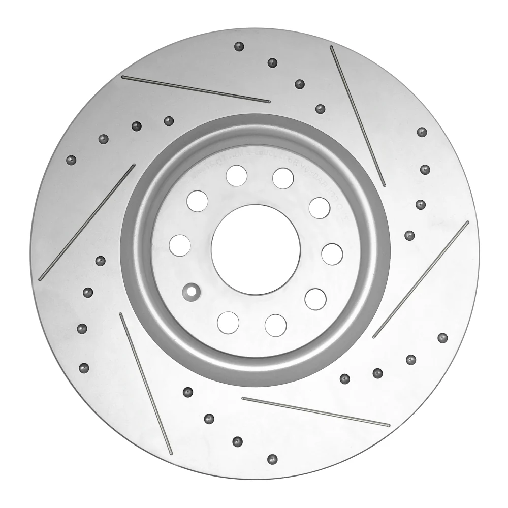 Probite Predator+ Vented Front Brake Discs with Grooves and Dimples BMW M135 M140 F20 12-19 5x120 340mm