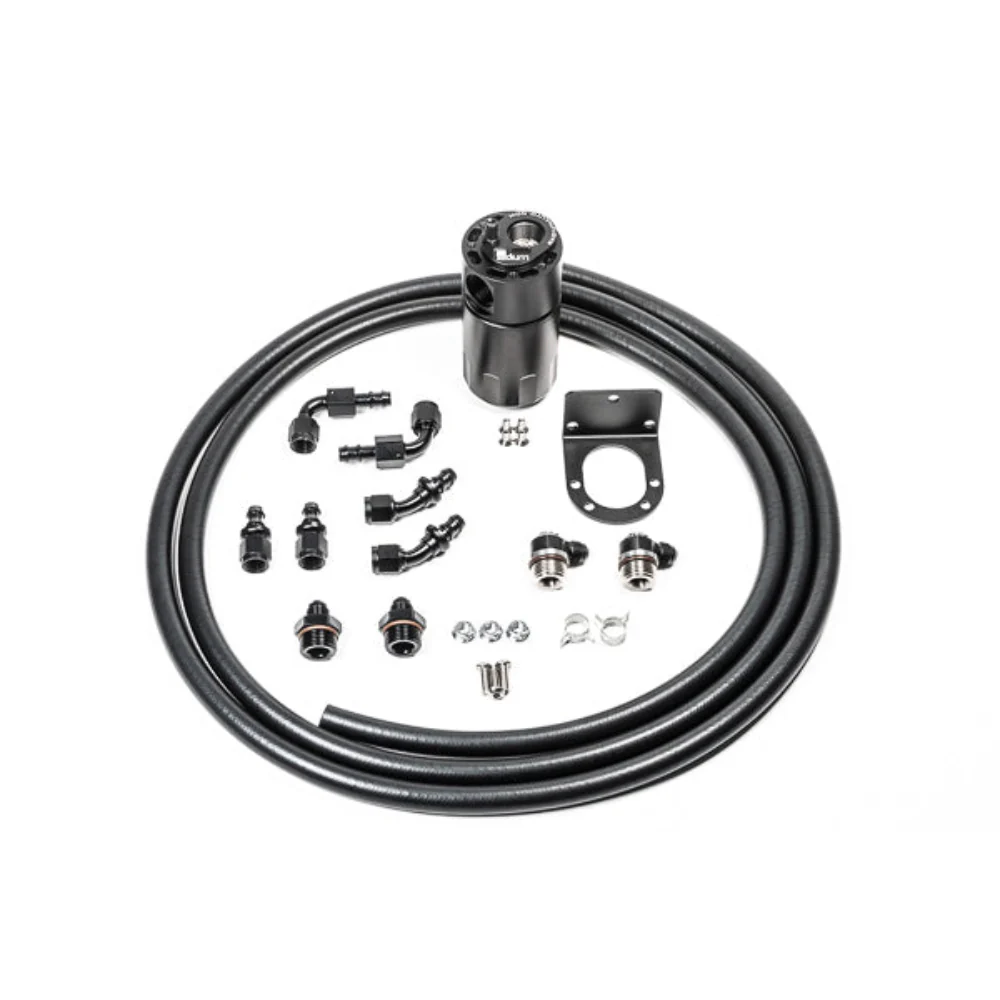 Radium Engineering Single Catch Can Kit Fluid Lock - Image 3