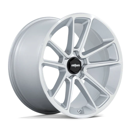 Rotiform R192 BTL Alloy Wheel 21x9.5 ET55 5x130 Gloss Silver With Machined Face 71.5mm CB