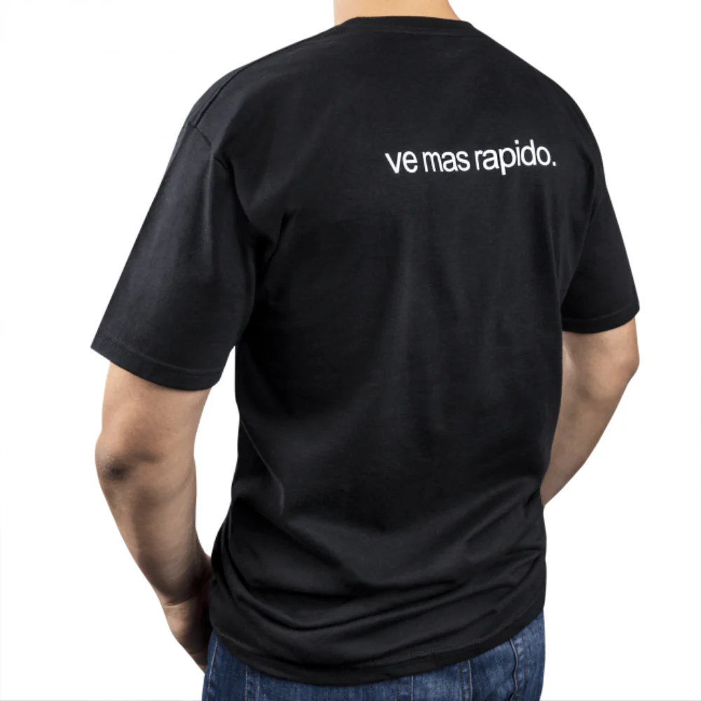 Skunk2 Racing T-Shirt Mexico Flag Mens Black - Image 2