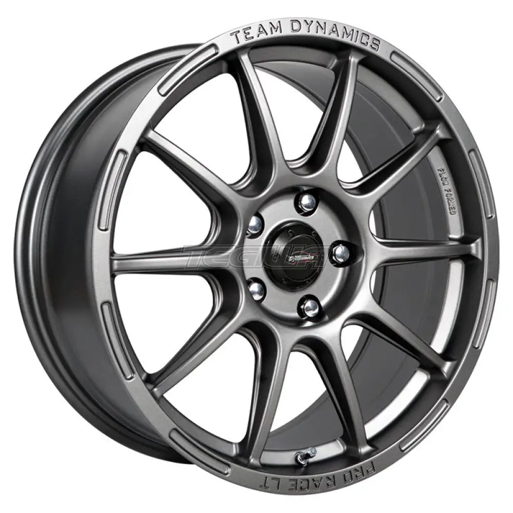 Team Dynamics Pro Race LT Alloy Wheel 18x8 ET45 5x112 Matt Gunmetal 73mm CB