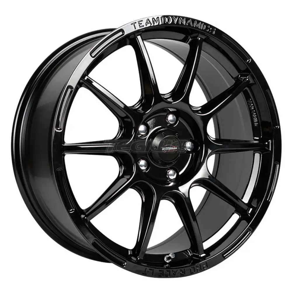 Team Dynamics Pro Race LT Alloy Wheel 19x8.5 ET45 5x120 Gloss Black 72mm CB