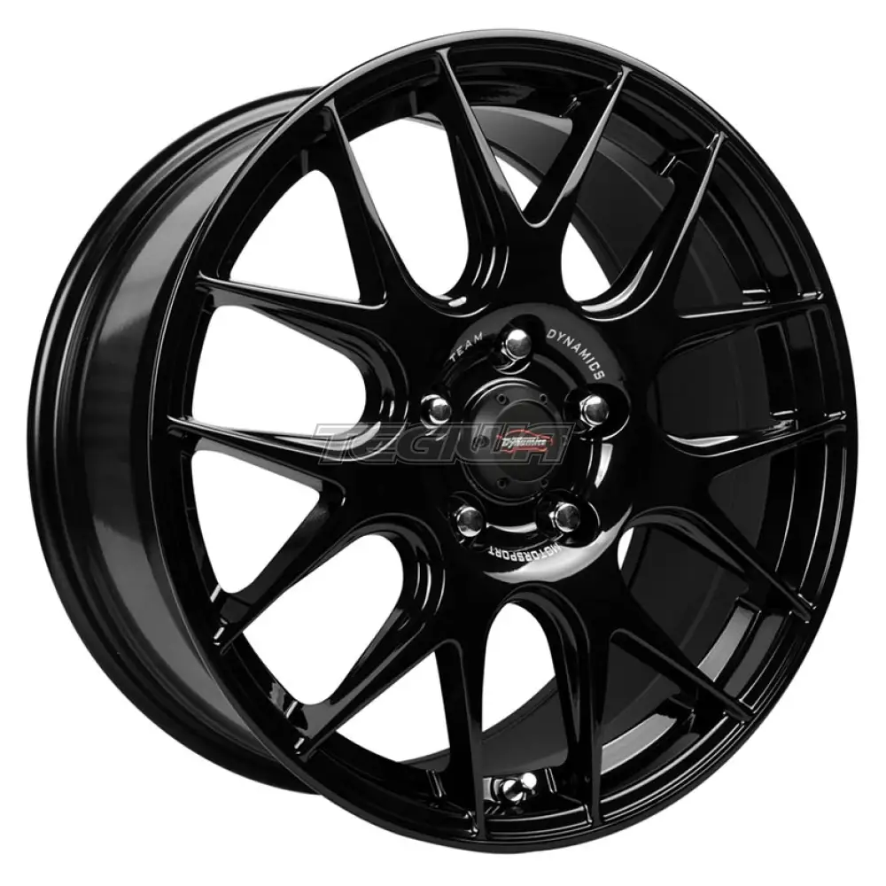 Team Dynamics Pro Y Spoke Alloy Wheel 19x8 ET45 5x108 Gloss Black 73mm CB