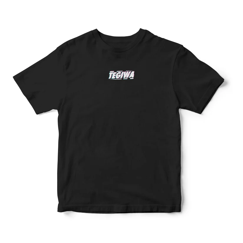 Tegiwa Glitch Logo T-Shirt - Image 2