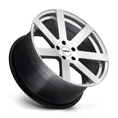 TSW BARDO Alloy Wheel 17x8 ET35 5x120 Hyper Silver 76.1mm CB - Image 2