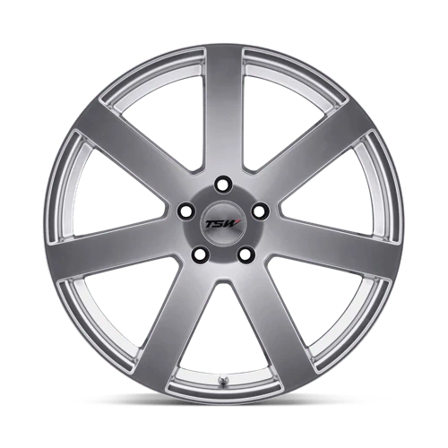TSW BARDO Alloy Wheel 19x8 ET35 5x100 Hyper Silver 72.1mm CB - Image 3