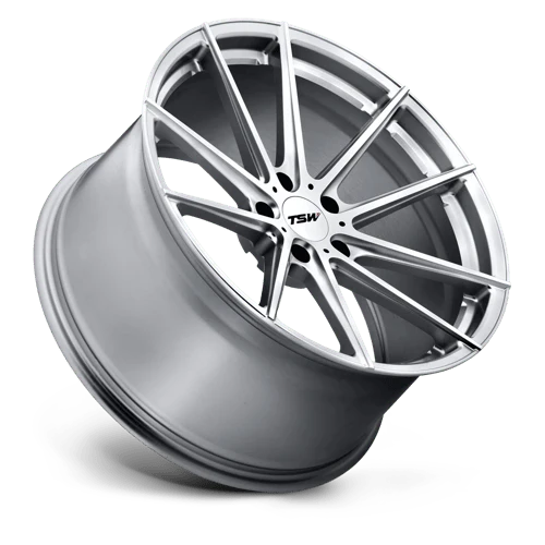 TSW BATHURST Alloy Wheel 19x8.5 ET35 5x120 Silver With Mirror Cut Face 76.1mm CB - Image 2