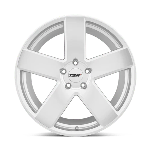 TSW BRISTOL Alloy Wheel 22x10.5 ET44 5x112 Silver With Mirror Cut Face 66.56mm CB - Image 3