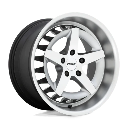 TSW DEGNER Alloy Wheel 18x10 ET25 5x112 Matt Titanium With Machined Face 66.56mm CB