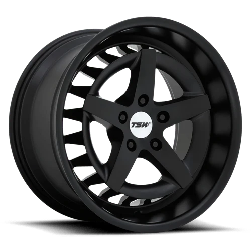 TSW DEGNER Alloy Wheel 18x10 ET40 5x112 Semi Gloss Black 66.56mm CB