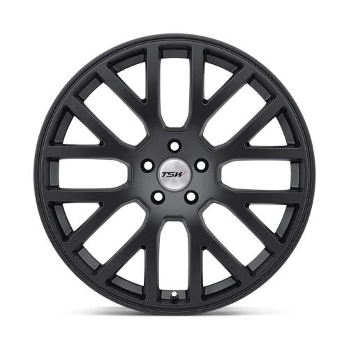 TSW DONINGTON Alloy Wheel 19x8 ET42 5x114 Matt Black 76.1mm CB - Image 3