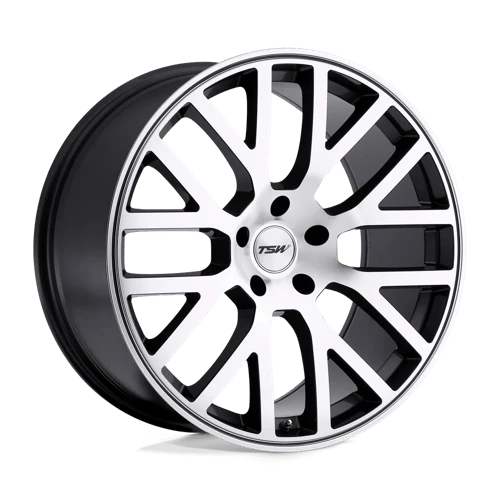 TSW DONINGTON Alloy Wheel 22x10.5 ET25 5x114 Gunmetal Mirror Cut Face 76.1mm CB