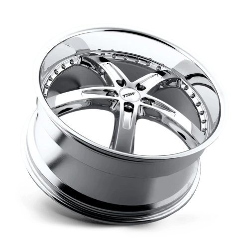 TSW JARAMA Alloy Wheel 19x8 ET35 5x100 Chrome 72.1mm CB - Image 2