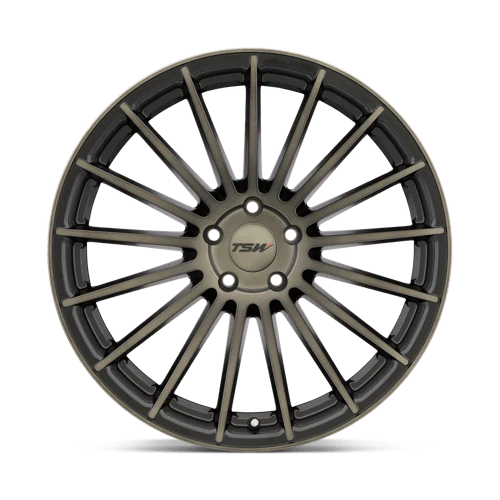 TSW LUCO Alloy Wheel 20x10 ET40 5x120 Matt Black With Machined Dark Face 76.1mm CB - Image 3