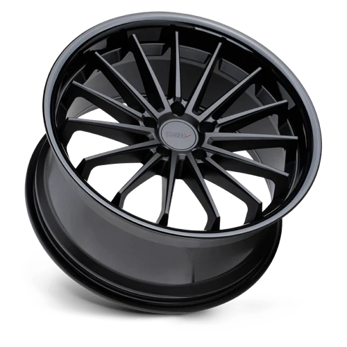 TSW MARINA Alloy Wheel 20x10 ET25 5x120 Matt Black With Gloss Black Lip 76.1mm CB - Image 2