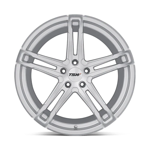 TSW MECHANICA Alloy Wheel 20x10 ET40 5x112 Silver With Mirror Cut Face 72.1mm CB - Image 3