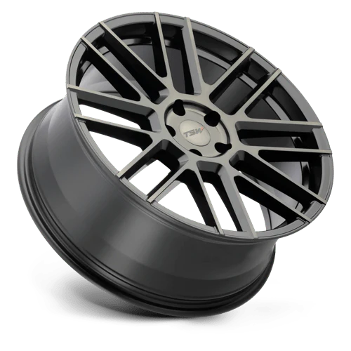 TSW MOSPORT Alloy Wheel 18x9.5 ET40 5x120 Matt Black With Machined Dark Face 76.1mm CB - Image 2