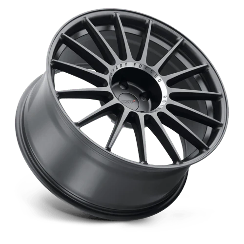 TSW PADDOCK Alloy Wheel 18x9.5 ET39 5x114 Semi Gloss Black With Machined Ring 76.1mm CB - Image 2