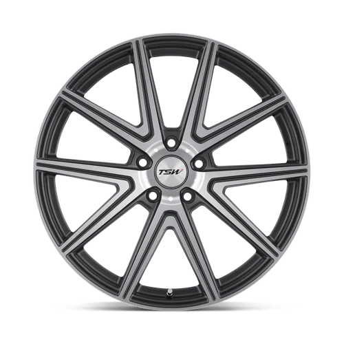 TSW ROUGE Alloy Wheel 19x9.5 ET35 5x120 Gunmetal With Mirror Cut Face 76.1mm CB - Image 3