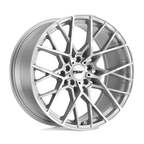 TSW SEBRING Alloy Wheel 22x9 ET32 5x114 Silver With Mirror Cut Face 76.1mm CB