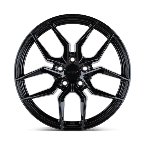 TSW SILVANO Alloy Wheel 17x8 ET32 5x112 Gloss Black 66.56mm CB - Image 3