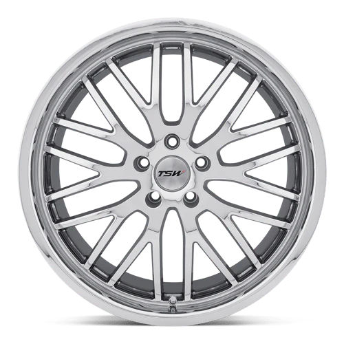 TSW SNETTERTON Alloy Wheel 17x8 ET35 5x120 Chrome 76.1mm CB - Image 3