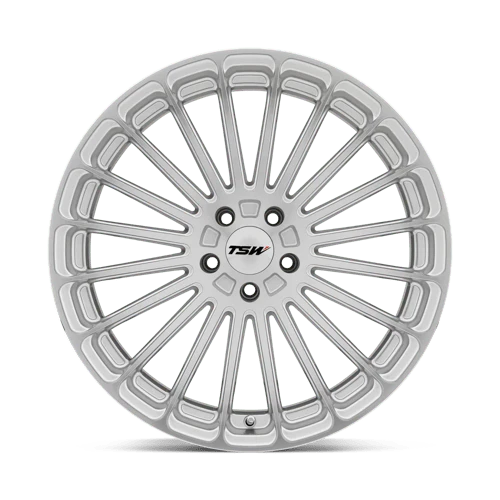 TSW TURBINA Alloy Wheel 20x10 ET44 5x120 Titanium Silver Mirror Cut Face 76.1mm CB - Image 3