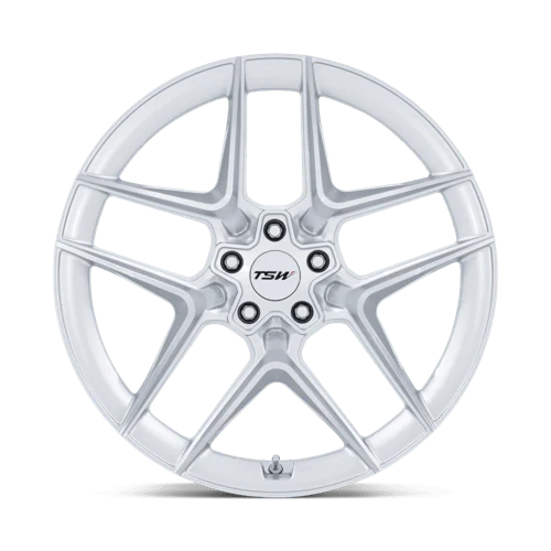 TSW TW008 SLIPSTREAM Alloy Wheel 19x10.5 ET35 5x112 Gloss Silver With Machined Face 66.56mm CB - Image 3